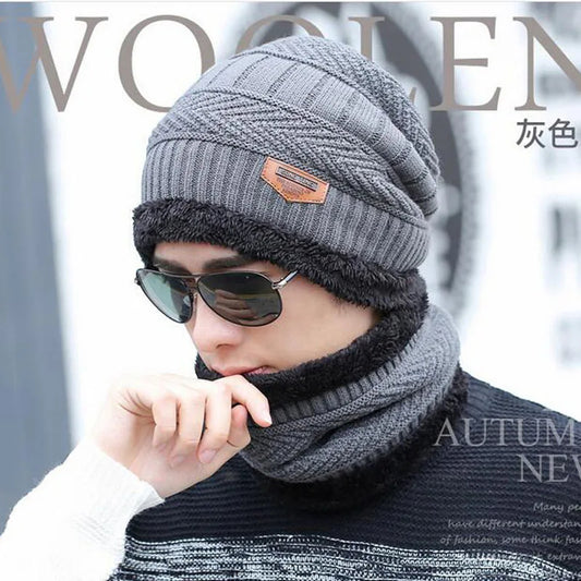 Novacart Wool Cap With Neck Warmer