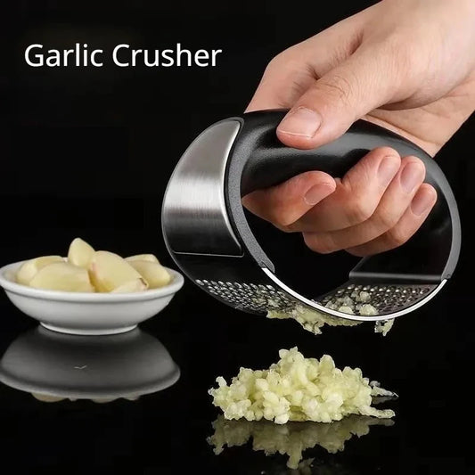Novacart Stainless Steel Garlic Crusher