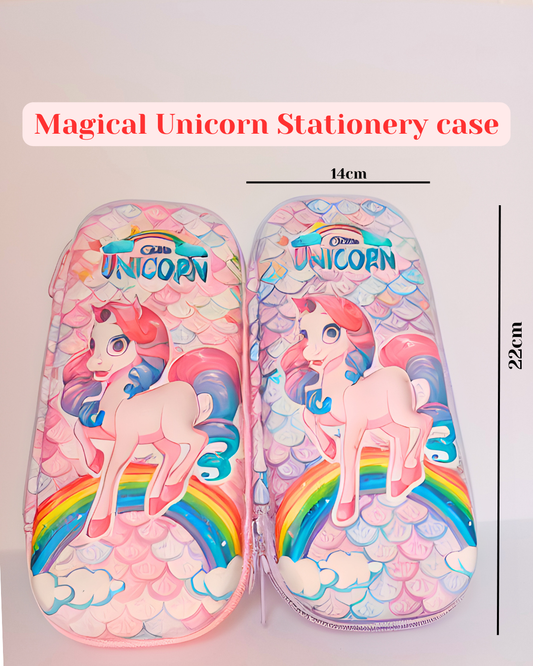 Unicorn Pencil Case Pouch for Girls-Colorful, Fun & Durable Pencil Organizer for Girls