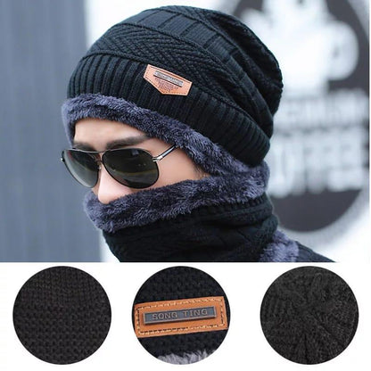 Novacart Wool Cap With Neck Warmer