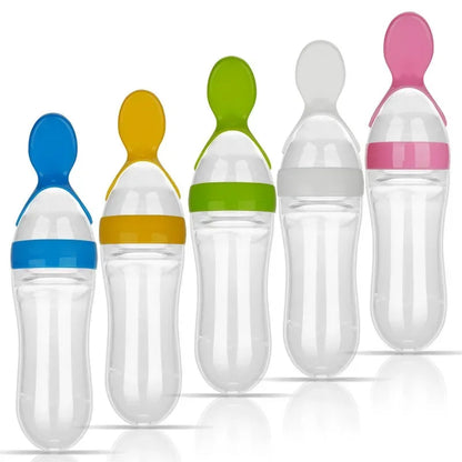 Novacart 90ml Feeder With Spoon (Random Color)