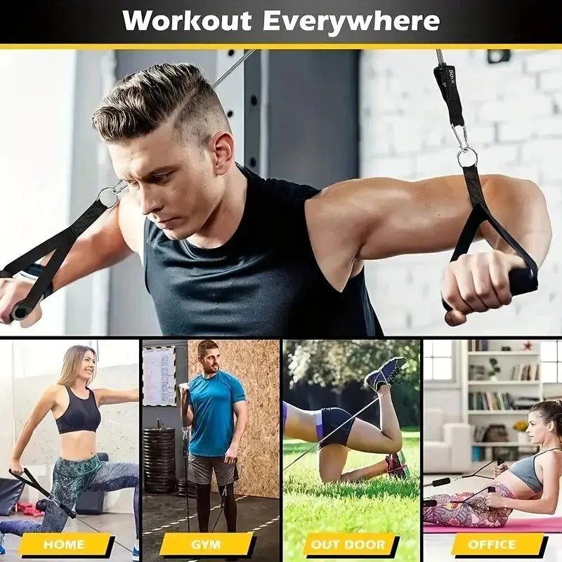 Novacart Portable Resistance Bands With Handles