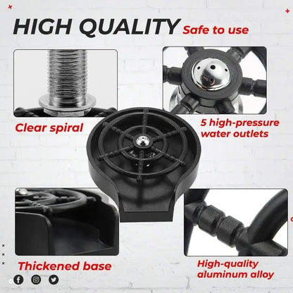 Novacart ™Automatic Glass Rinser