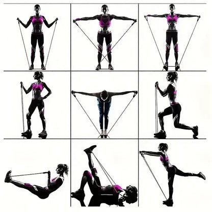 Novacart Portable Resistance Bands With Handles