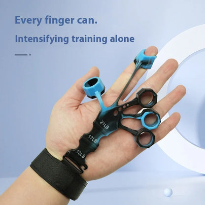 New Silicone Finger Trainer 5 Finger Wrist Stretcher Finger