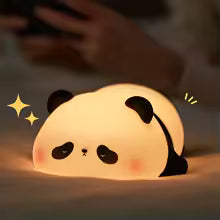 Novacart™  Cute Panda Night Light Silicone Soft Lamp
