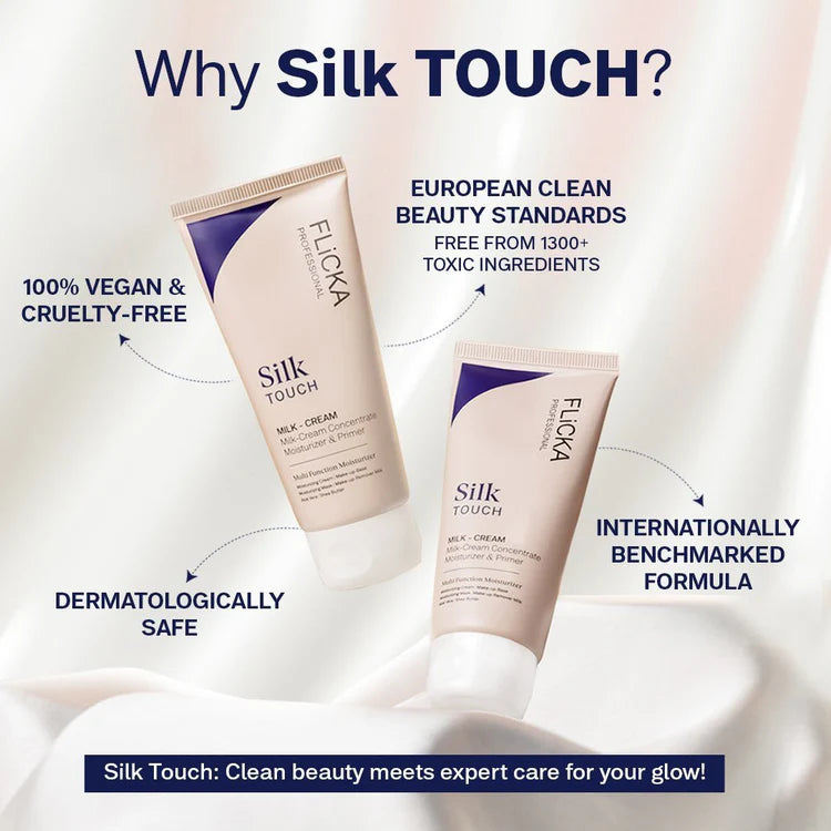 Novacart™ Flicka Silk Touch 3 in 1 Moisturizer and Primer for Face ( Delivery Free )