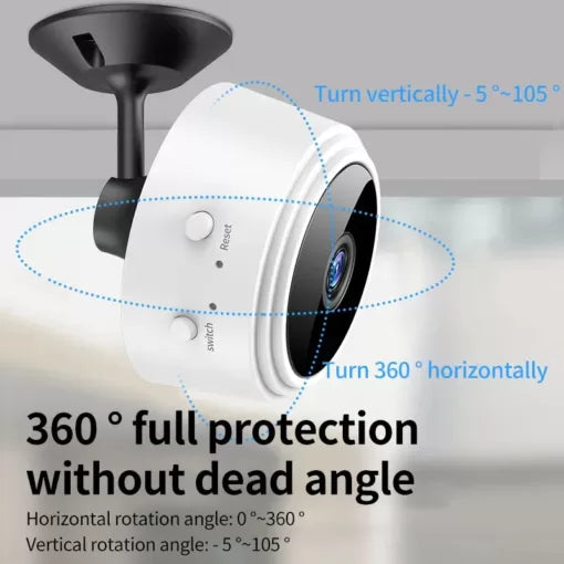 A9 Mini Security Surveillance Camera | Wifi Recorder Hd Video Home Camcorder Night Vision