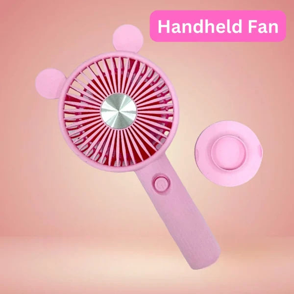 Hq-55a Portable Handheld Mini Fan Rechargeable Usb Fan For Indoor And Outdoor