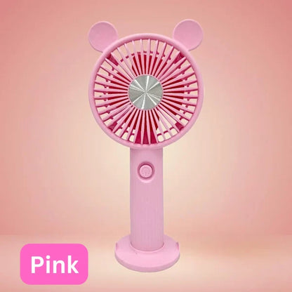 Hq-55a Portable Handheld Mini Fan Rechargeable Usb Fan For Indoor And Outdoor