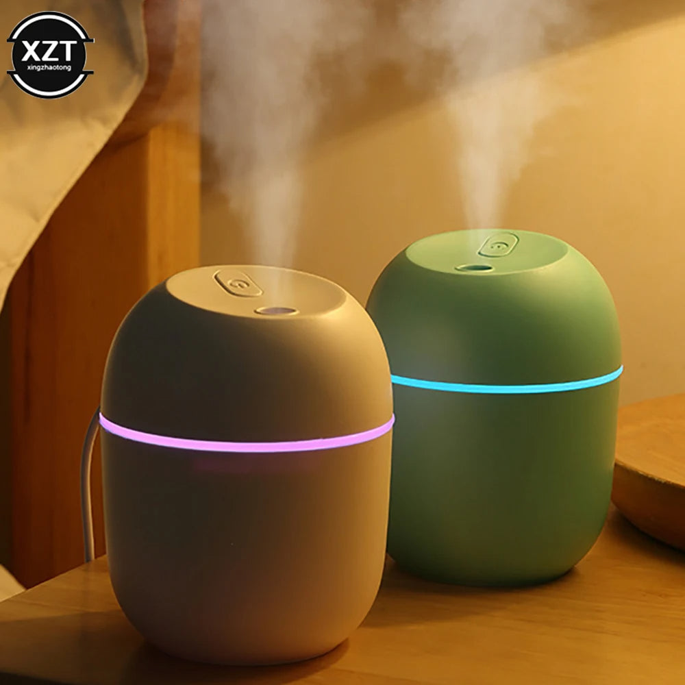 Portable Mini 220ML Air Humidifier USB Humidificador for Home Car Office